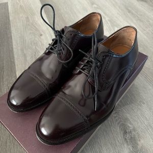 Johnston & Murphy Bradford Cap Toe Dress Shoes